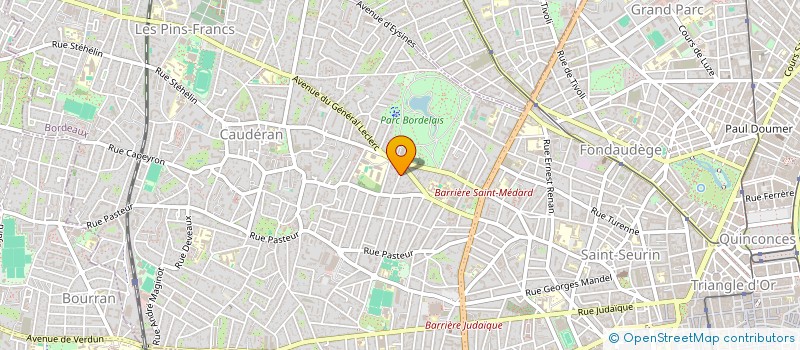 localisation de l'entreprise VILLINVEST  BORDEAUX