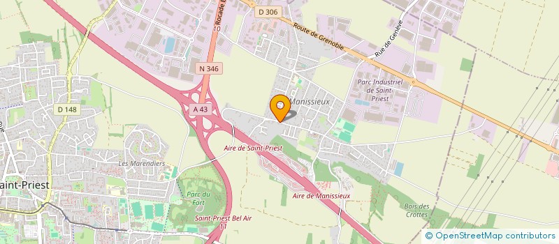 localisation de l'entreprise VILLON - INVEST  SAINT-PRIEST