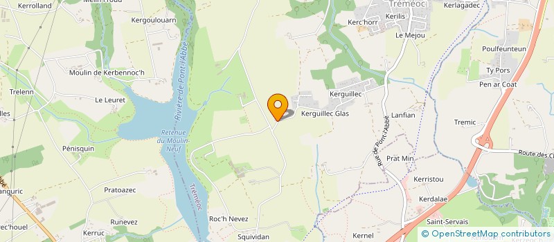 localisation de l'entreprise VILLORY  TREMEOC