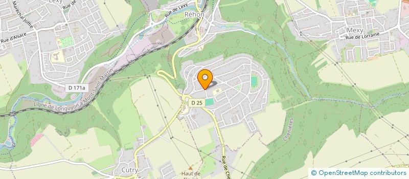 localisation de l'entreprise VILLOT SCI  REHON