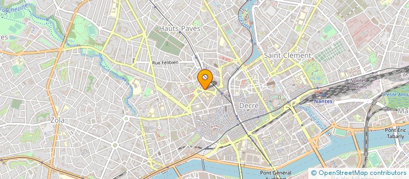 localisation de l'entreprise VILLQUIN LEGRAND BLET ISCRU-LAHBIL à NANTES