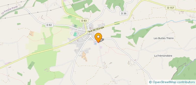 localisation de l'entreprise VILLY  GER