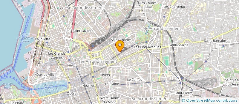 localisation de l'entreprise VILLY à MARSEILLE