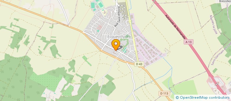 localisation de l'entreprise VILLY DISTRIBUTION à ECQUEVILLY