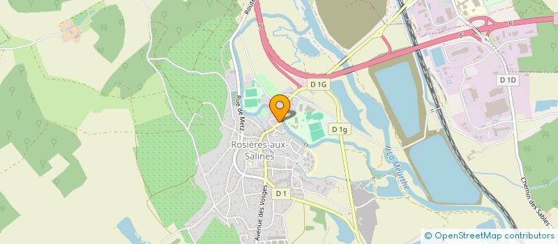 localisation de l'entreprise VILLYAAL  ROSIERES-AUX-SALINES