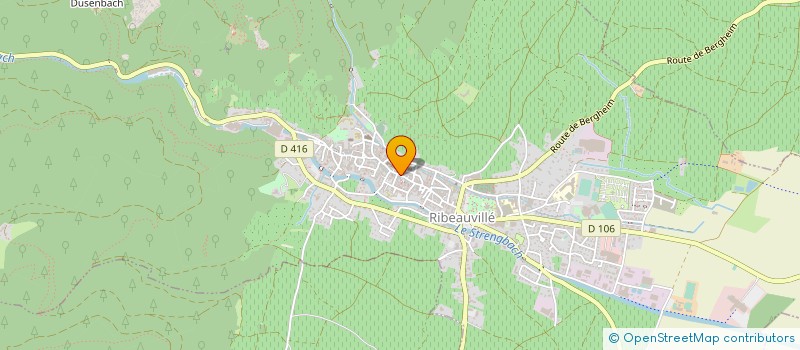 localisation de l'entreprise VILMAIN  RIBEAUVILLE