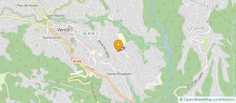 localisation de l'entreprise VILMAX PRESTIGE  VENCE