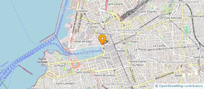 localisation de l'entreprise VILMIN INVESTISSEMENT à MARSEILLE