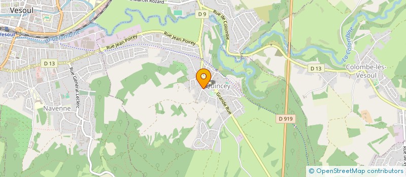 localisation de l'entreprise VILMINOT VINCENT  QUINCEY