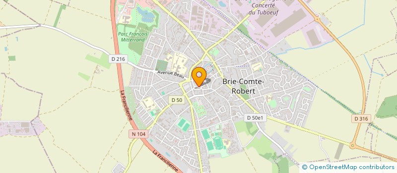 localisation de l'entreprise VILMO à BRIE-COMTE-ROBERT