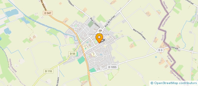 localisation de l'entreprise VILOCE  HONDSCHOOTE