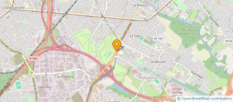 localisation de l'entreprise VILOGIA PRIVILEGE à VILLENEUVE-D'ASCQ