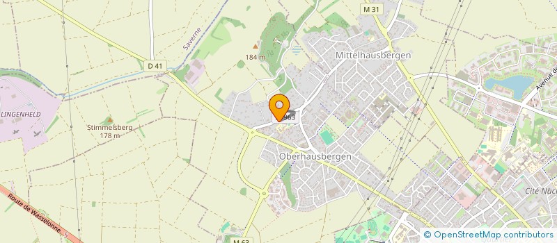 localisation de l'entreprise VILOMA  OBERHAUSBERGEN