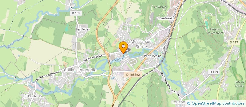 localisation de l'entreprise VILONALE  MESSIA-SUR-SORNE