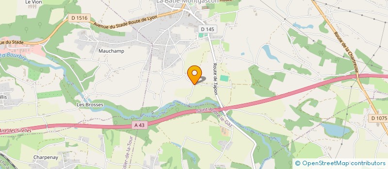 localisation de l'entreprise VILOVI  LA BATIE-MONTGASCON