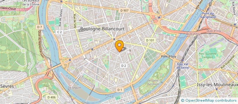 localisation de l'entreprise VILRAY JOAILLIER à BOULOGNE-BILLANCOURT