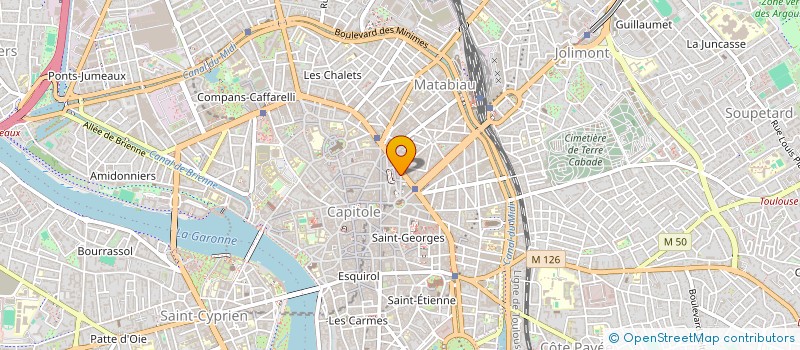 localisation de l'entreprise VILROA à TOULOUSE