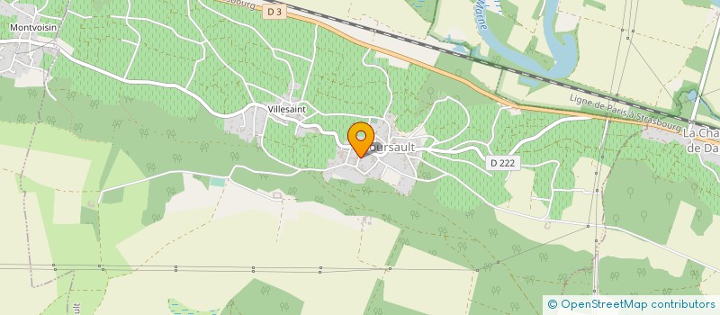 localisation de l'entreprise VILSAINT à BOURSAULT