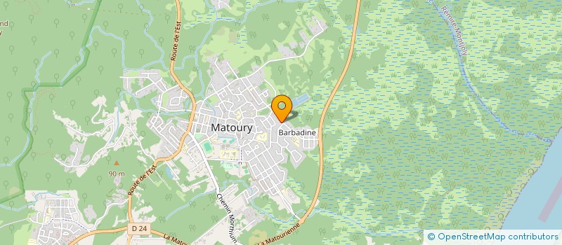 localisation de l'entreprise VILTON IMMO à MATOURY