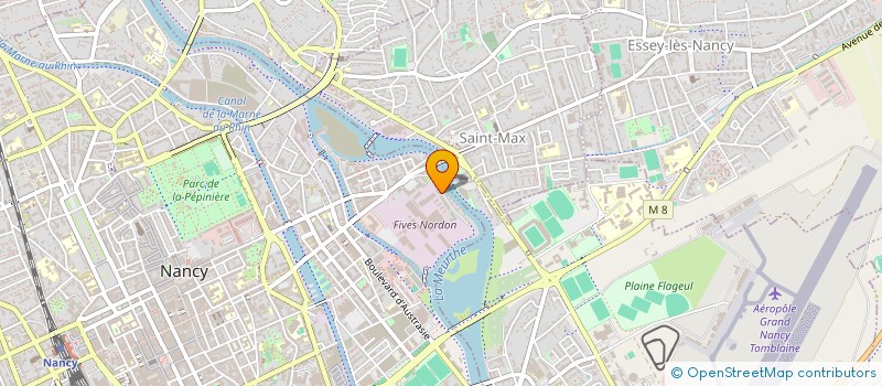 localisation de l'entreprise VILTZ S A  NANCY