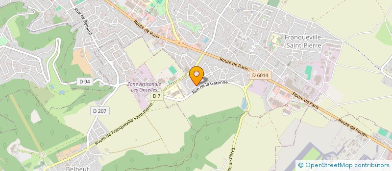 localisation de l'entreprise VILYA  FRANQUEVILLE-SAINT-PIERRE