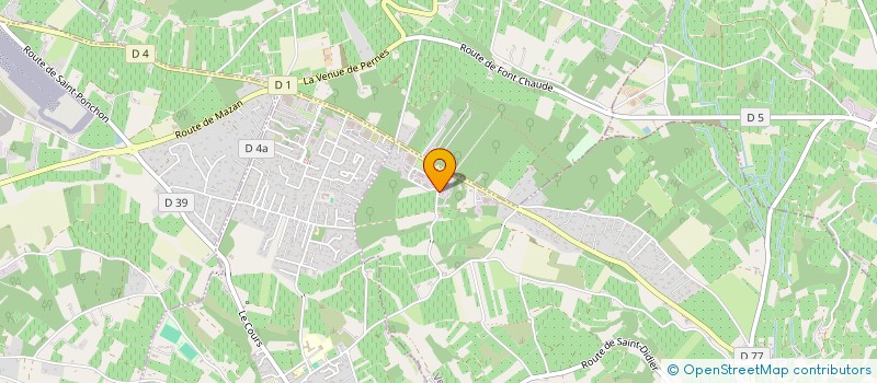 localisation de l'entreprise VIMA  VENASQUE