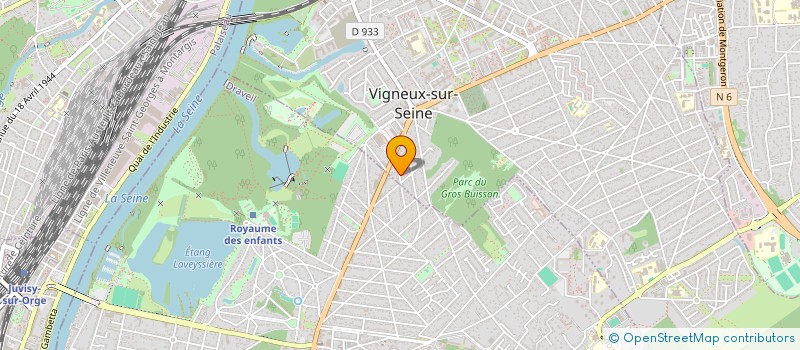 localisation de l'entreprise VIMA IMMOBILIER à VIGNEUX-SUR-SEINE