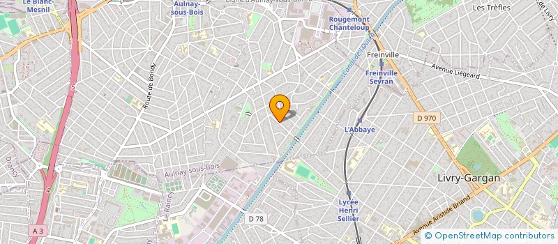 localisation de l'entreprise VIMA-LIMOUSIN à AULNAY-SOUS-BOIS