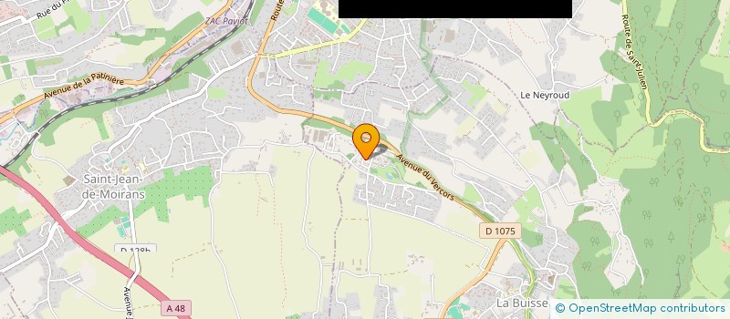 localisation de l'entreprise VIMA NATURAE  LA BUISSE