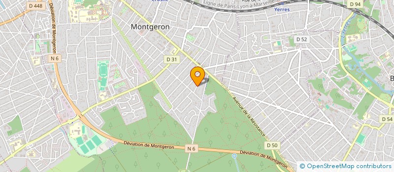 localisation de l'entreprise VIMABA à MONTGERON