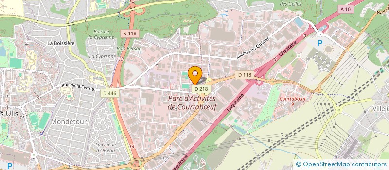 localisation de l'entreprise VIMABO à VILLEBON-SUR-YVETTE