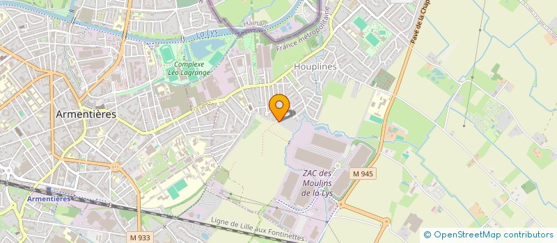 localisation de l'entreprise VIMACAR  HOUPLINES