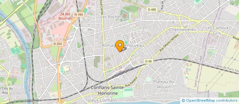 localisation de l'entreprise VIMAEL  CONFLANS-SAINTE-HONORINE