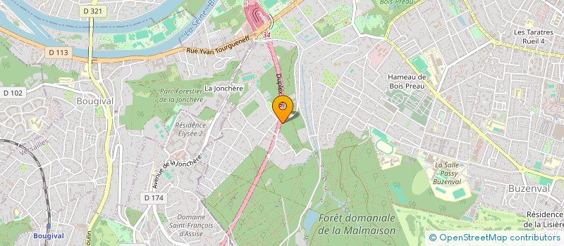localisation de l'entreprise VIMAGENE INVEST à RUEIL-MALMAISON