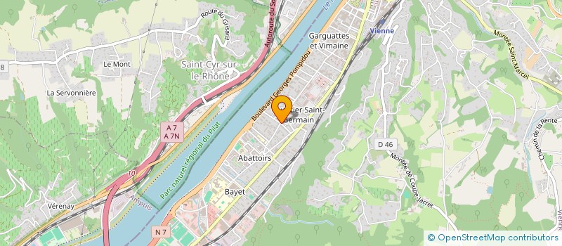 localisation de l'entreprise VIMAINE 47  VIENNE