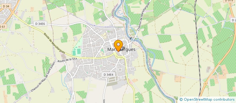 localisation de l'entreprise VIMAISUD  MARSILLARGUES