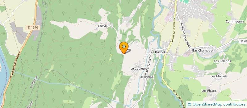 localisation de l'entreprise VIMALA  YENNE