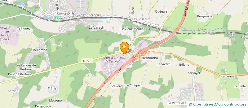 localisation de l'entreprise VIMALEO  TREFFLEAN