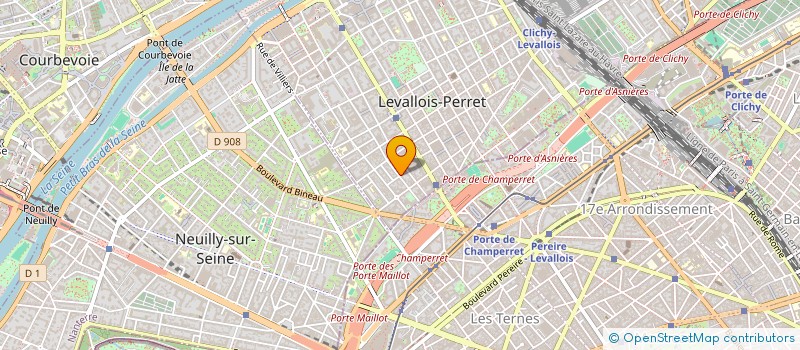 localisation de l'entreprise VIMALO HOLDING à LEVALLOIS-PERRET