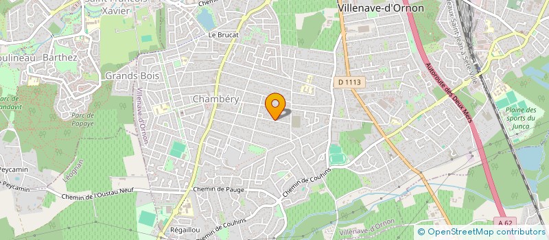 localisation de l'entreprise VIMAPARO  VILLENAVE-D'ORNON