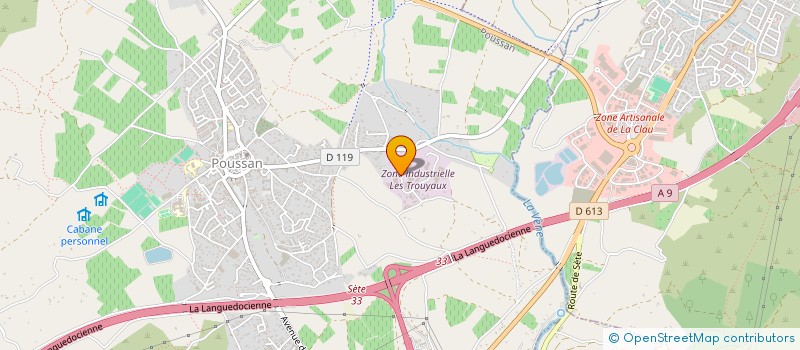 localisation de l'entreprise VIMARO  POUSSAN