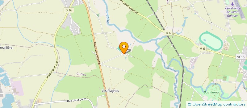 localisation de l'entreprise VIMASA  CUZIEU