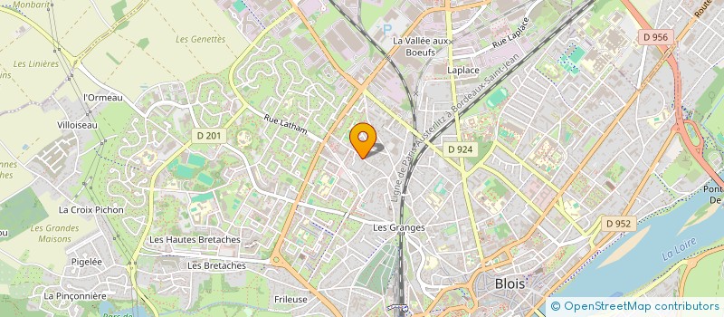 localisation de l'entreprise VIMAT CONSTRUCTION  BLOIS