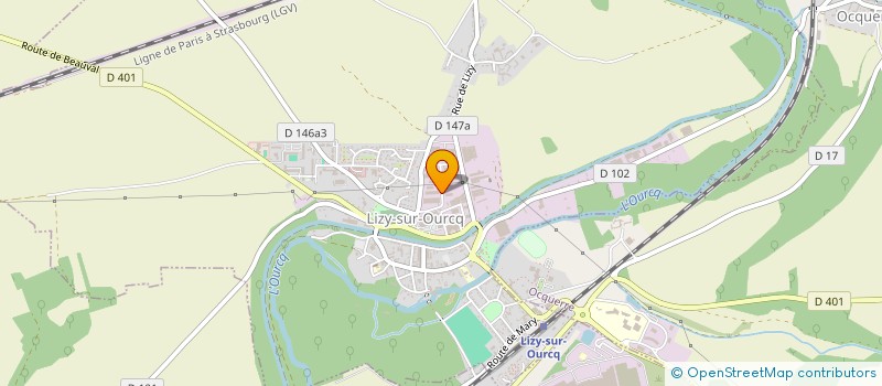 localisation de l'entreprise VIMATHERM SAS à LIZY-SUR-OURCQ