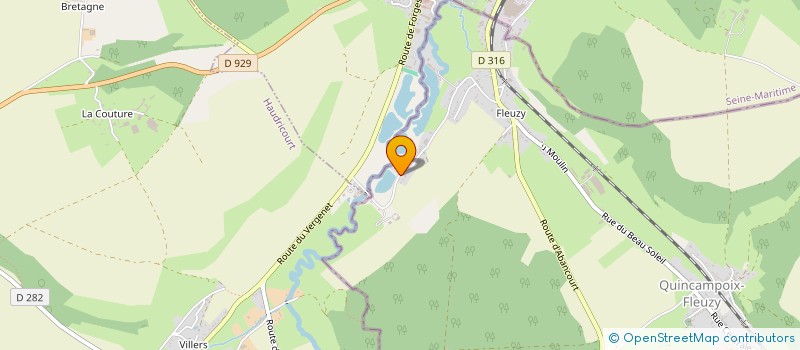 localisation de l'entreprise VIMAX  QUINCAMPOIX-FLEUZY