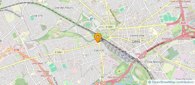 localisation de l'entreprise VIMAZOLO  LENS