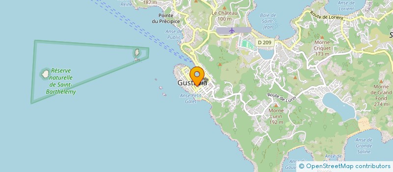 localisation de l'entreprise VIME INVESTIMENTS à SAINT BARTHELEMY