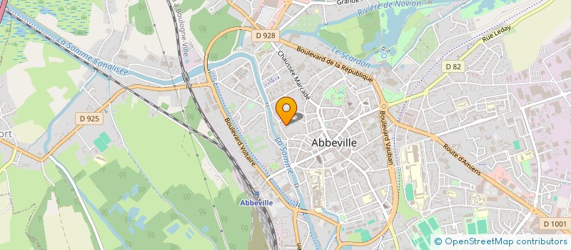 localisation de l'entreprise VIMEAB  ABBEVILLE