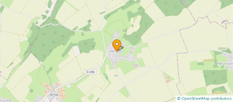 localisation de l'entreprise VIMEU FRIIISTIVAL EQUIPE  VERGIES