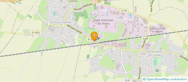 localisation de l'entreprise VIMEU TRANSMISSION SERVICES à FEUQUIERES-EN-VIMEU